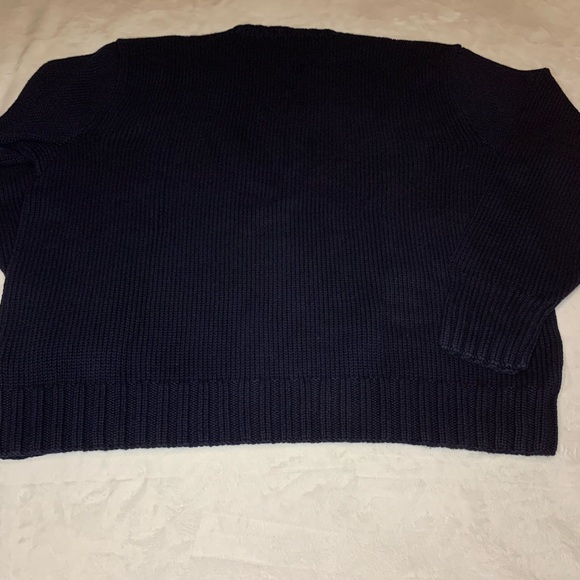 Rare Polo Ralph Lauren Hand Knit Sit Down Bear XL - Picture 9 of 9